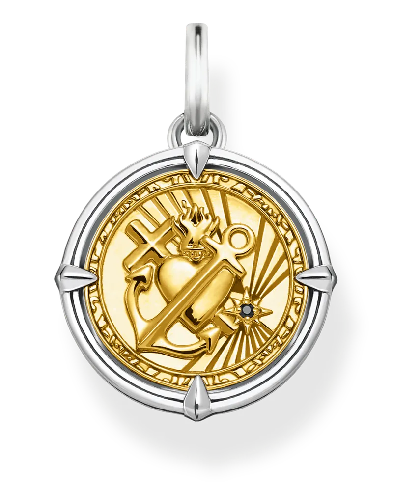 Thomas Sabo Anhänger Glaube Gelbgoldfarben