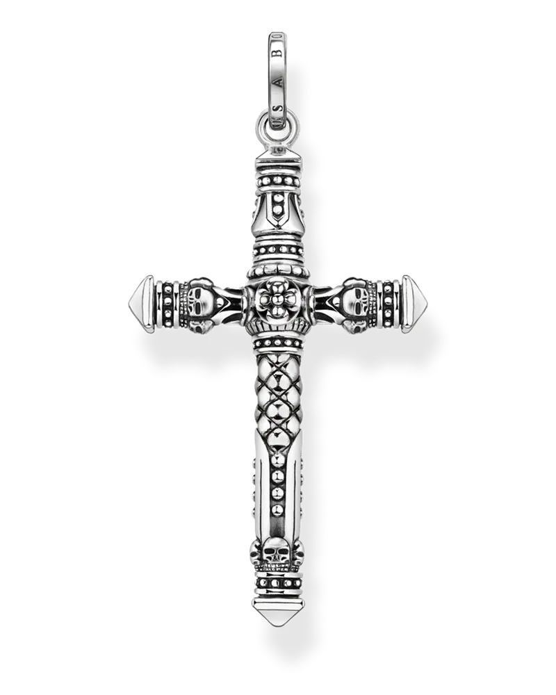 Thomas Sabo Anhänger Kreuz silber Silberfarben