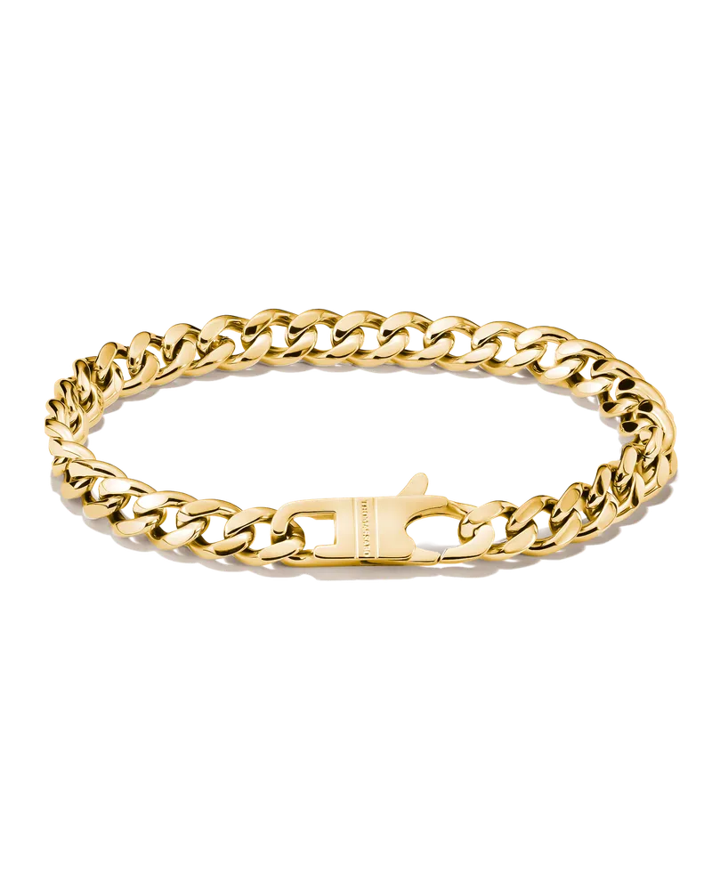 Thomas Sabo Panzerarmband gelbgoldfarben A2251-S02-39-L20 Gelbgoldfarben