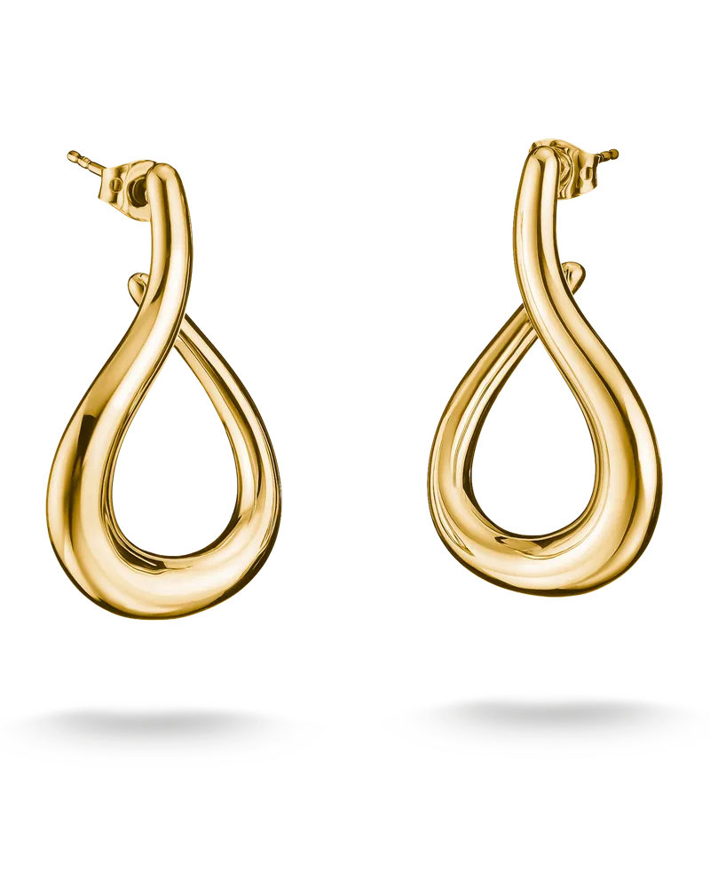Thomas Sabo Damen Creolen, M01 Gelbgoldfarben