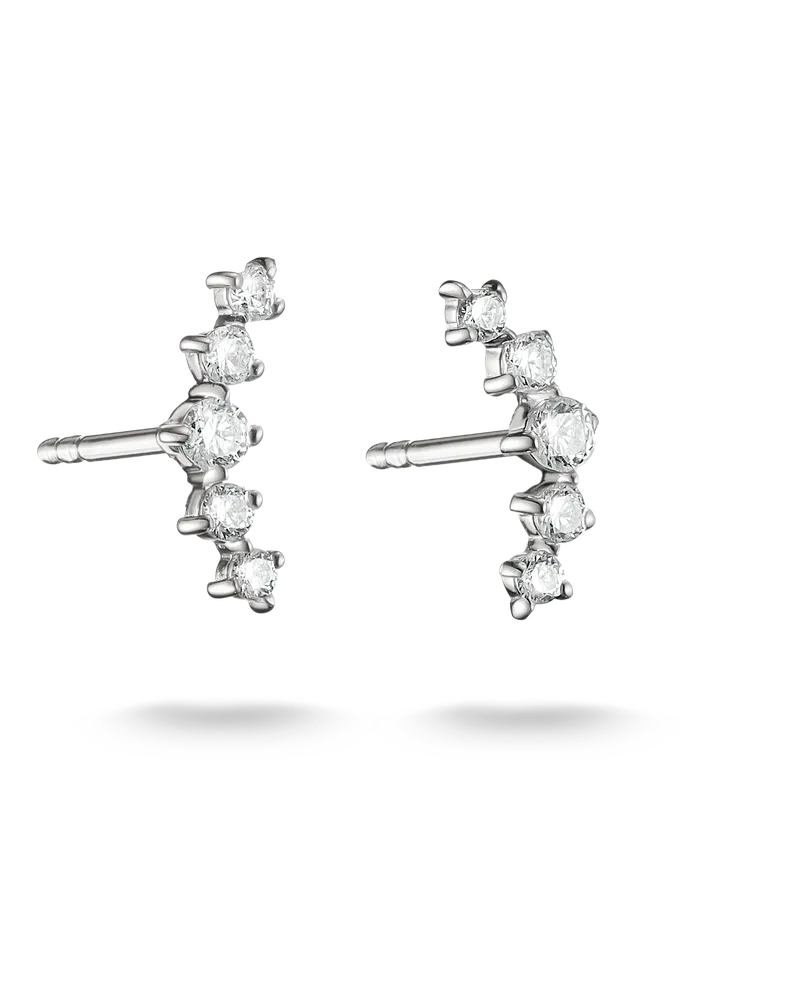 Thomas Sabo Ohrstecker mit weißem Zirkonia weiß H2375-051-14 Silberfarben
