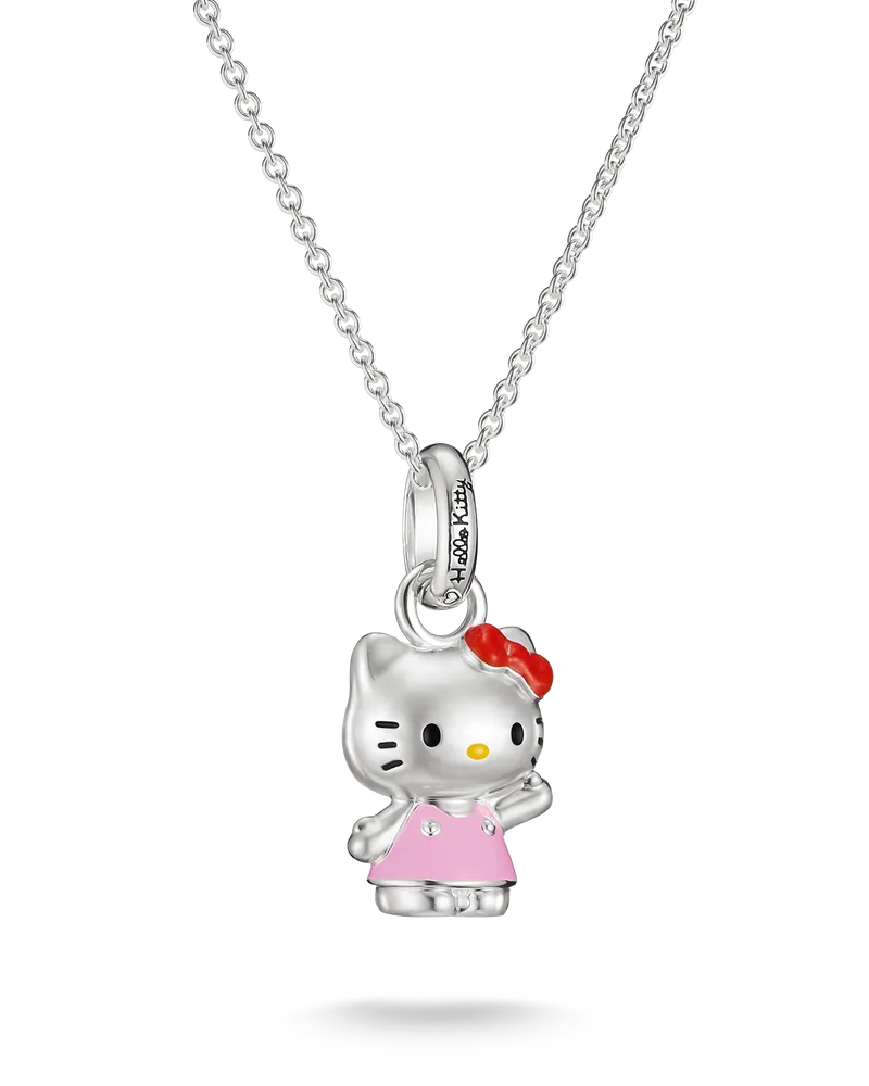 Thomas Sabo Damen Hello Kitty Kette pink, M06 Gelb
