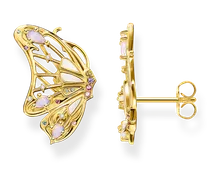 Ohrringe Schmetterling gold