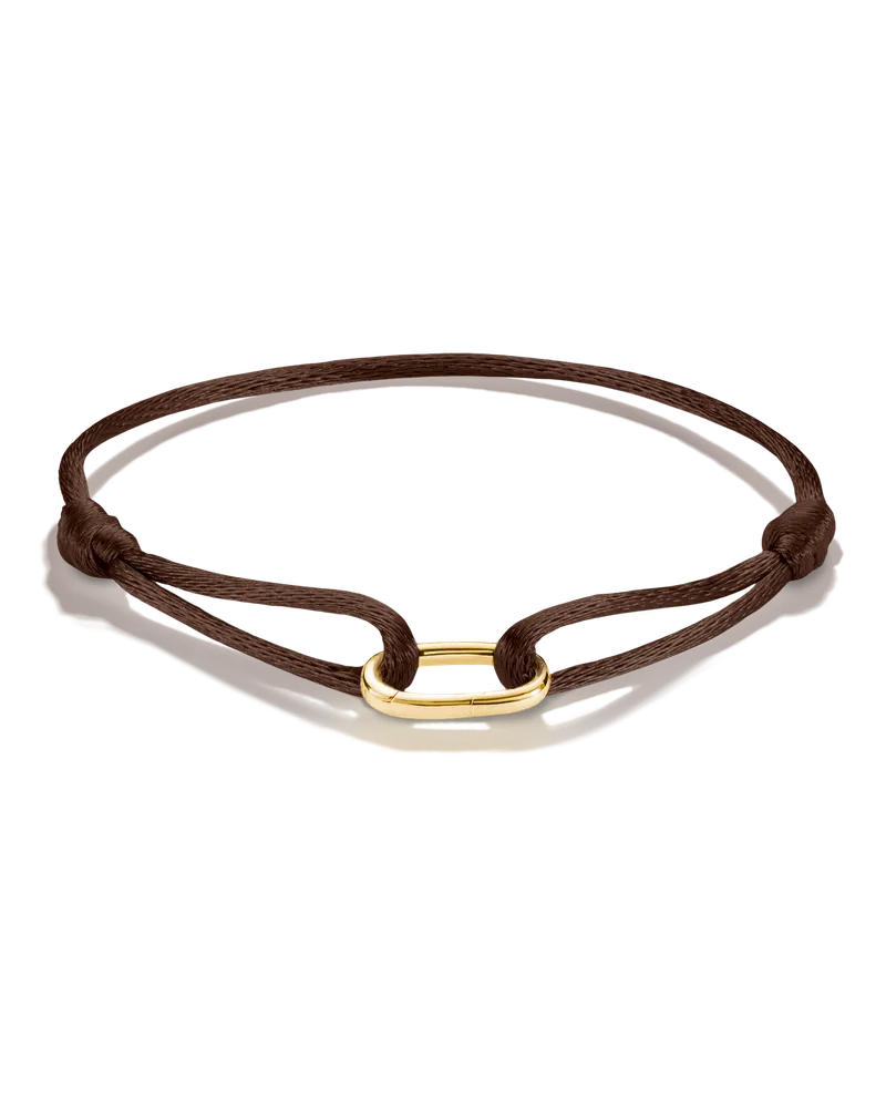 Thomas Sabo Charm-Textilarmband braun – Connect braun C1210-S04-2-L24V Braun