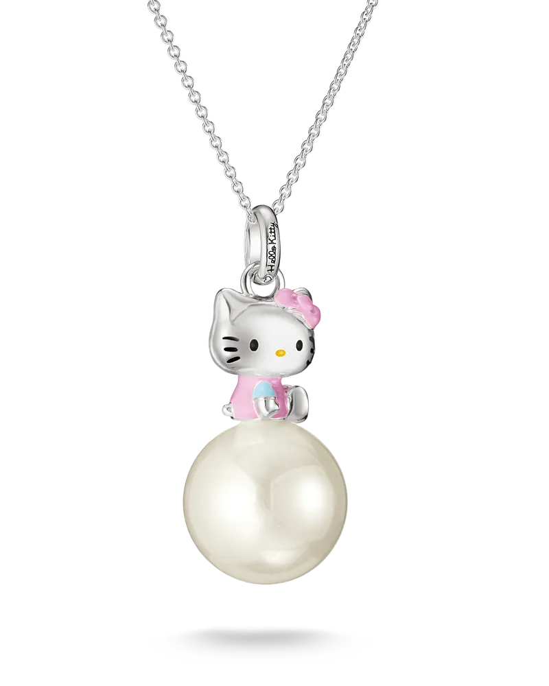 Thomas Sabo Damen Hello Kitty Kette Perle, M06 Gelb