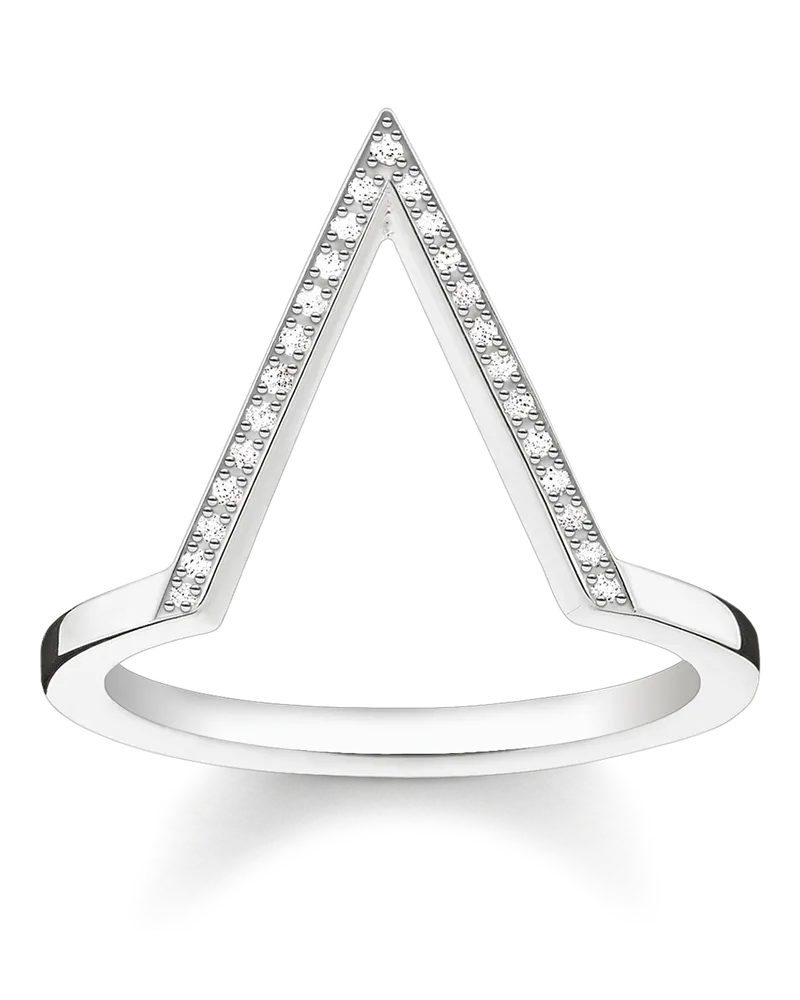 Thomas Sabo Damen Ring, Sterlingsilber Silberfarben