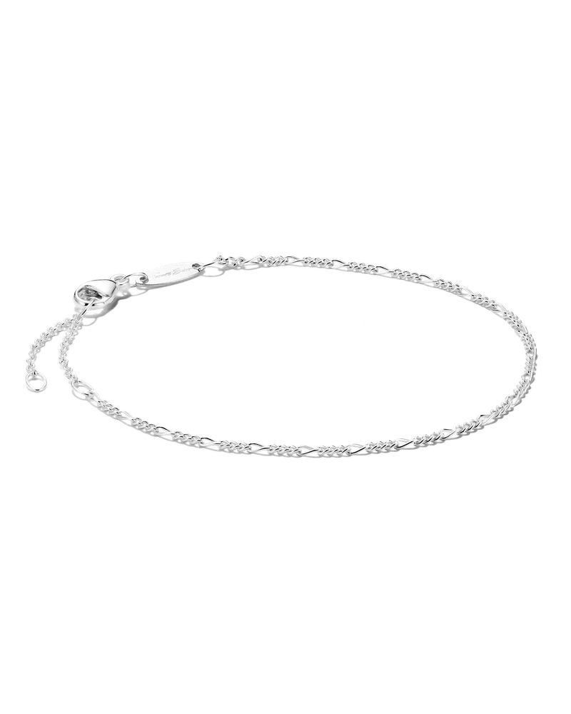 Thomas Sabo Herren Charm-Armband Figaro-Design Silber, Sterlingsilber Silberfarben