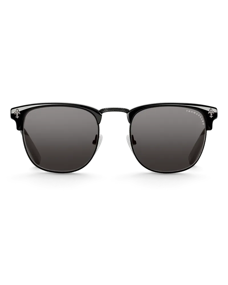 Thomas Sabo Sonnenbrille James Trapez Lilie Grau