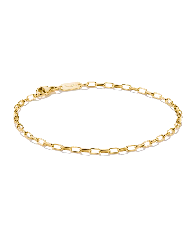 Thomas Sabo Armband Paperclip gelbgoldfarben A2206-S02-39-L19V Gelbgoldfarben