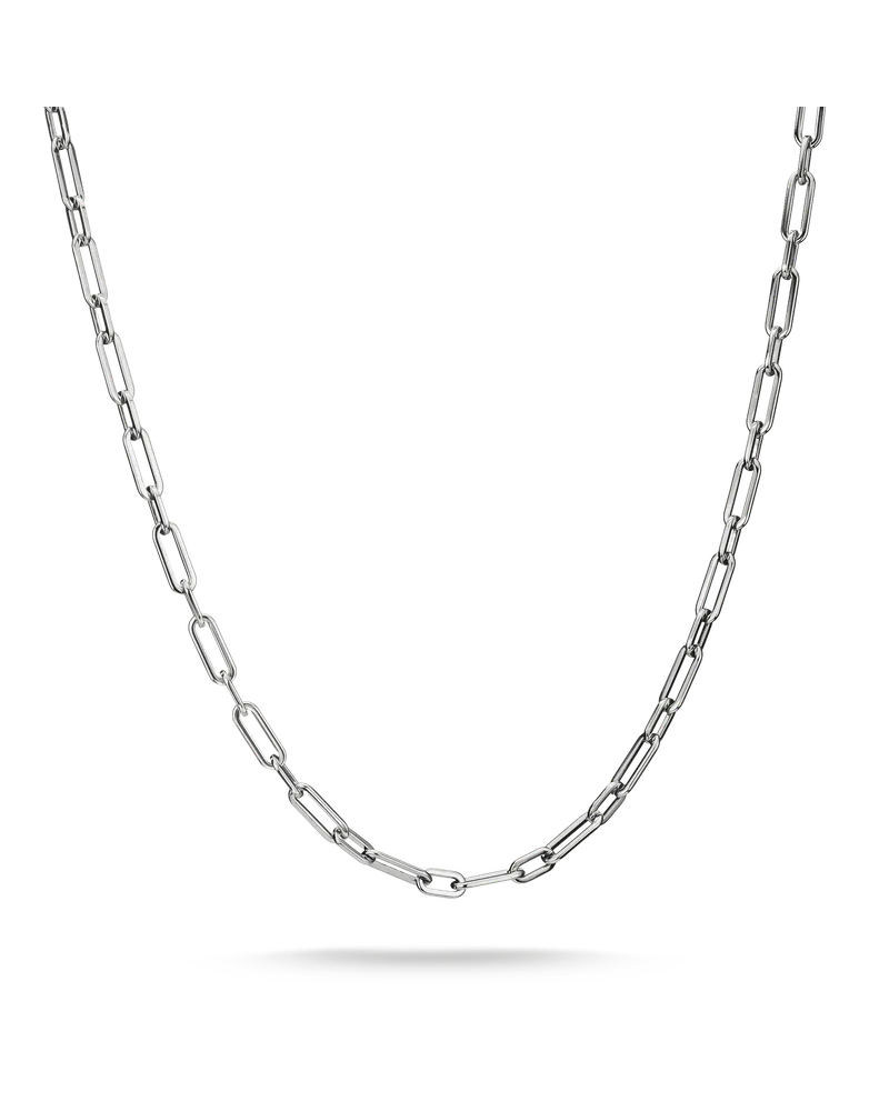Thomas Sabo Gliederkette rosa-matt KE2408-S01-53-L55 Edelstahlfarben