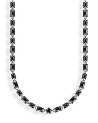 Thomas Sabo Choker-Kette mit schwarzen Steinen Silber geschwärzt Schwarz