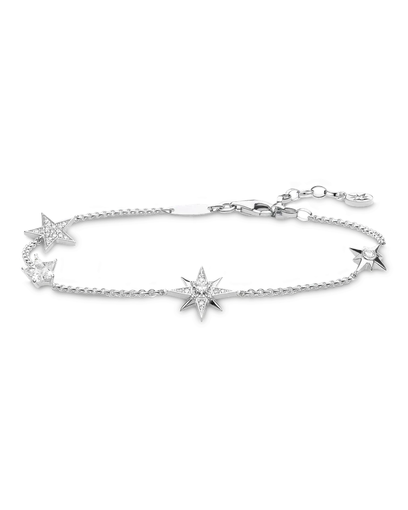 Thomas Sabo Damen Armband Sterne silber, Sterlingsilber Silberfarben