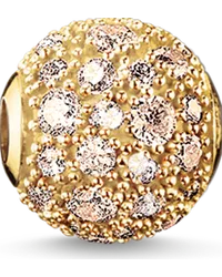 Thomas Sabo Bead Crushed Pavé Champagner