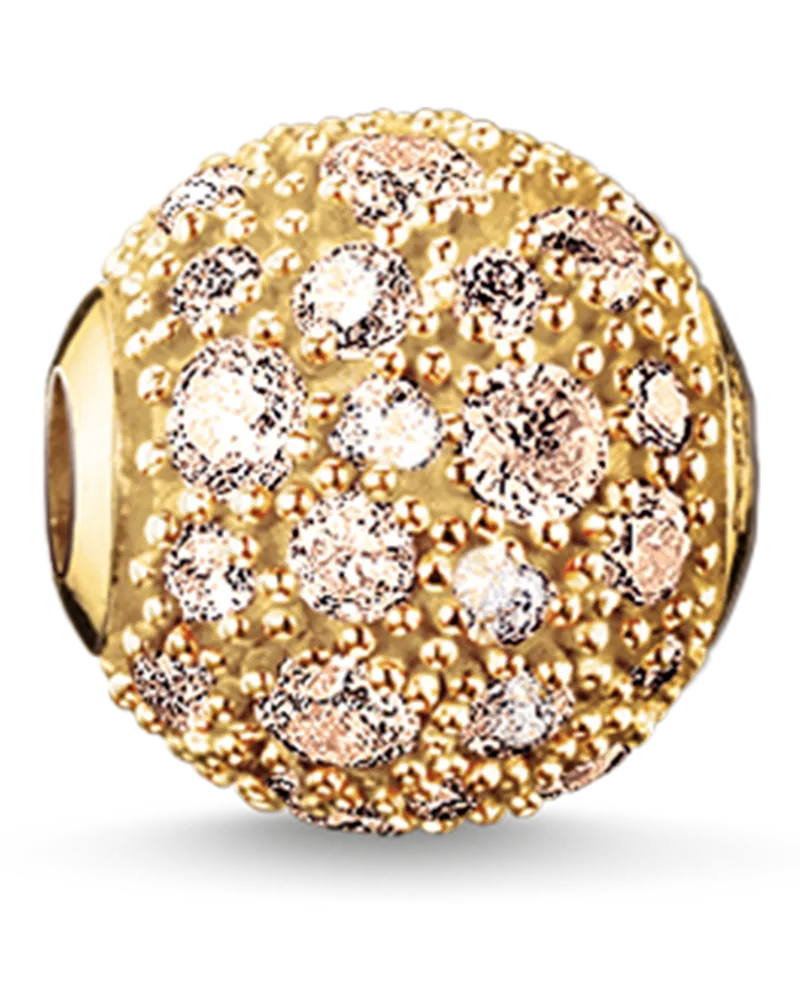 Thomas Sabo Bead Crushed Pavé Champagner