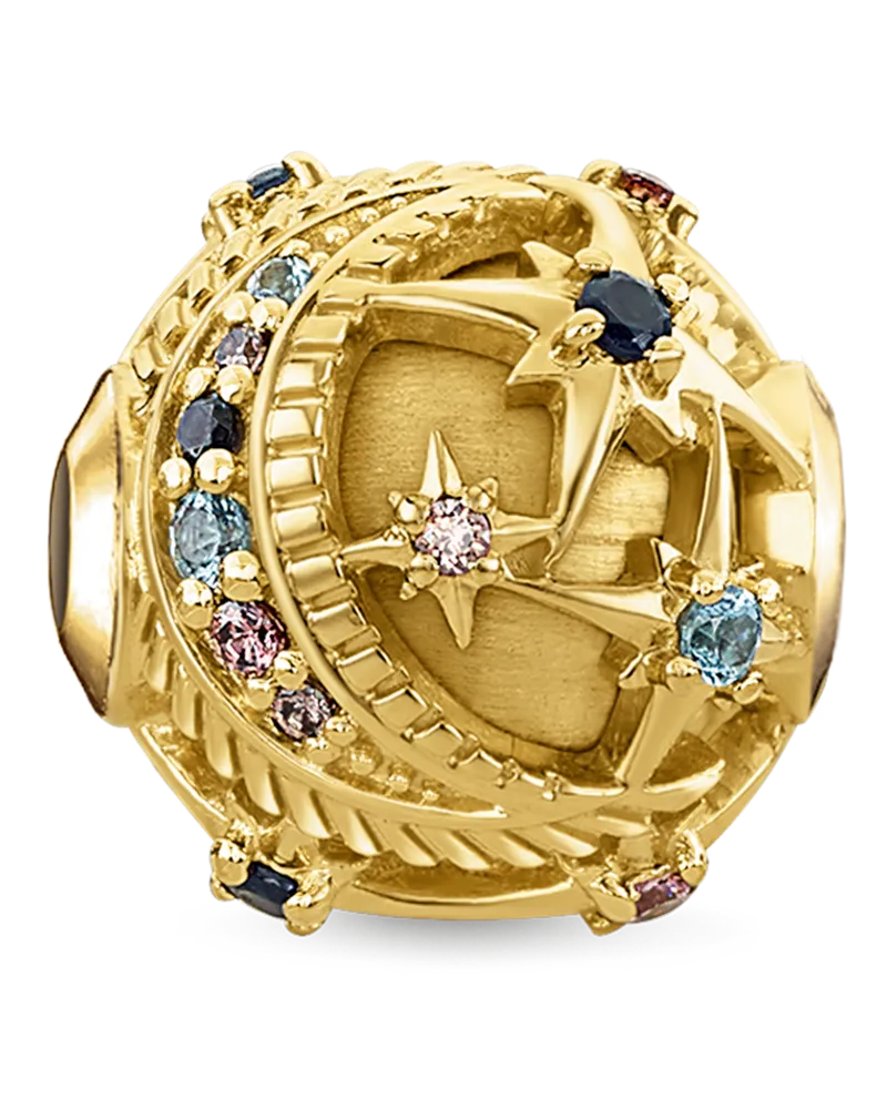 Thomas Sabo Bead Royalty Stern gold Blau