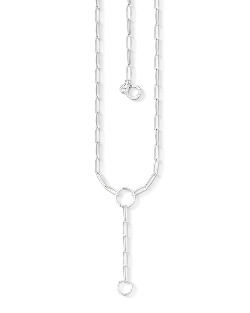Thomas Sabo Damen Charm-Kette, Sterlingsilber, Charm Club Collection Silberfarben