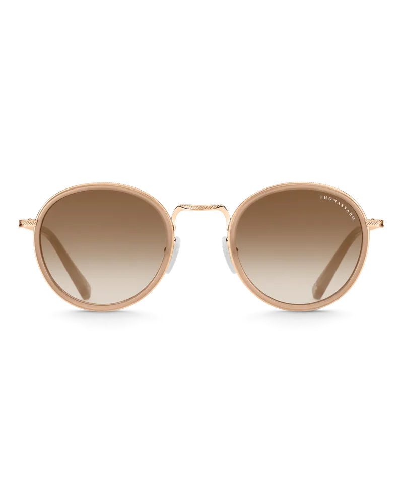 Thomas Sabo Damen Sonnenbrille Johnny Panto, 186 Beige