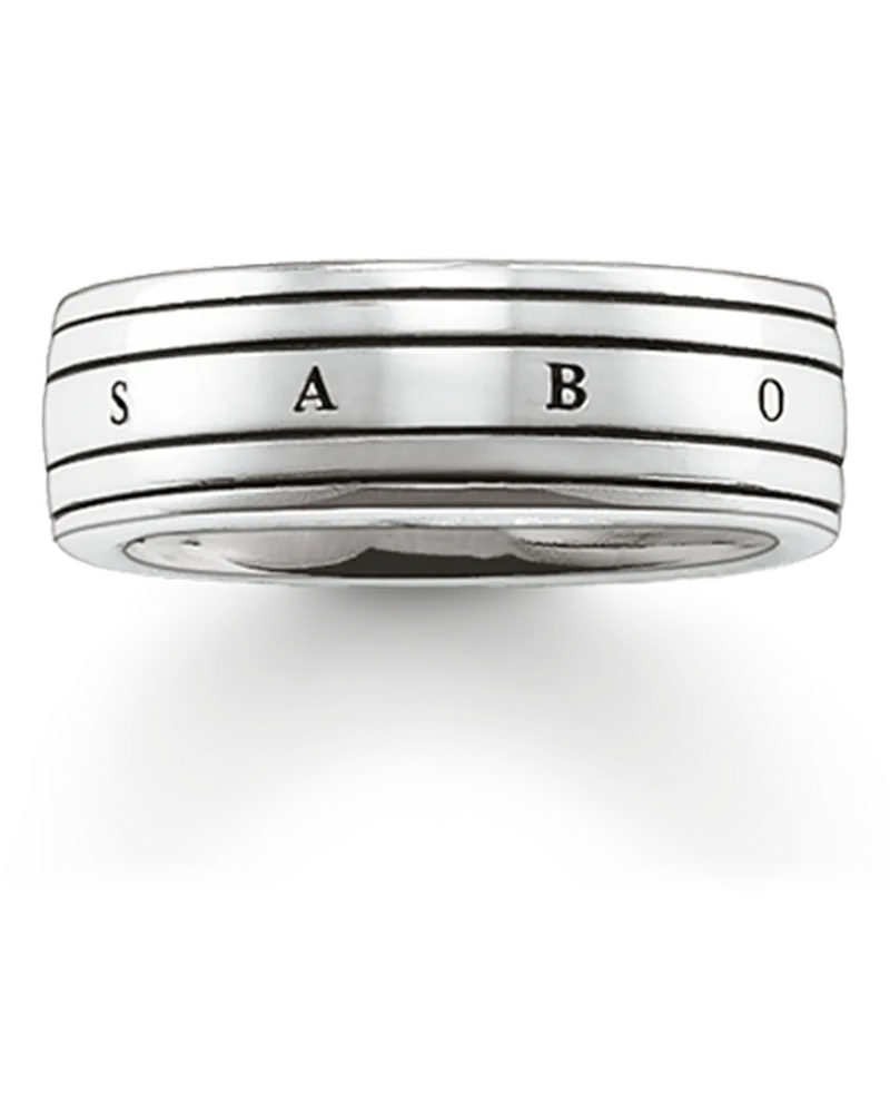 Thomas Sabo Herren Bandring, Sterlingsilber Silberfarben