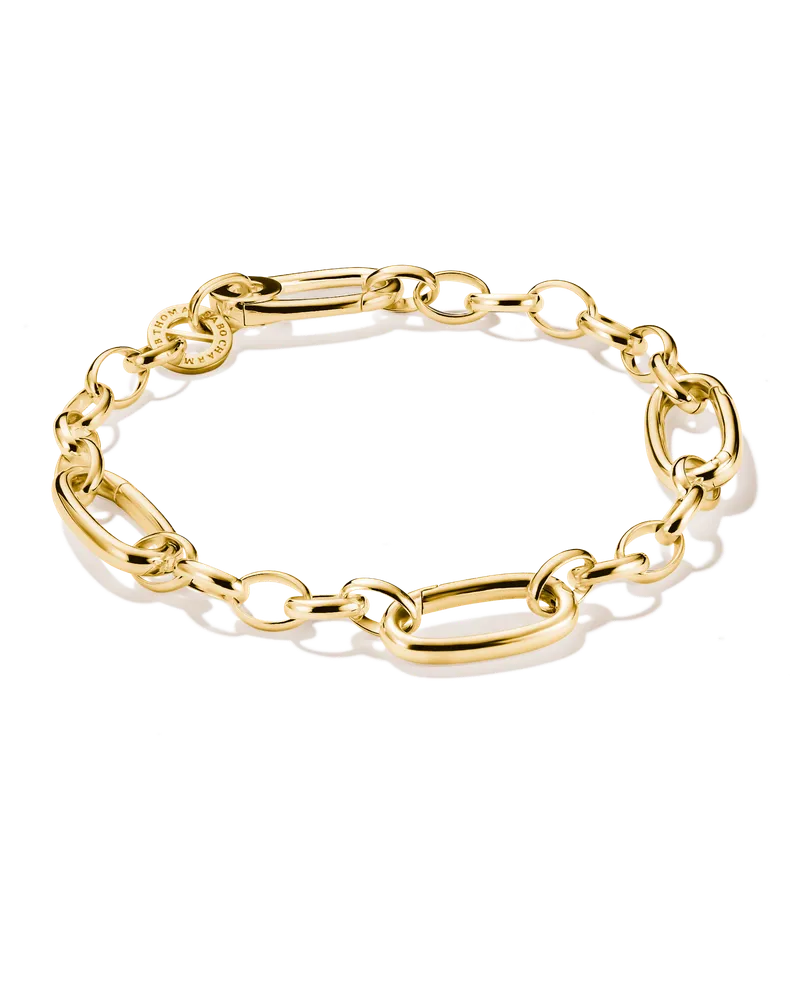 Thomas Sabo Charm-Armband – Connect gelbgoldfarben C1203-S02-39-L19 Gelbgoldfarben