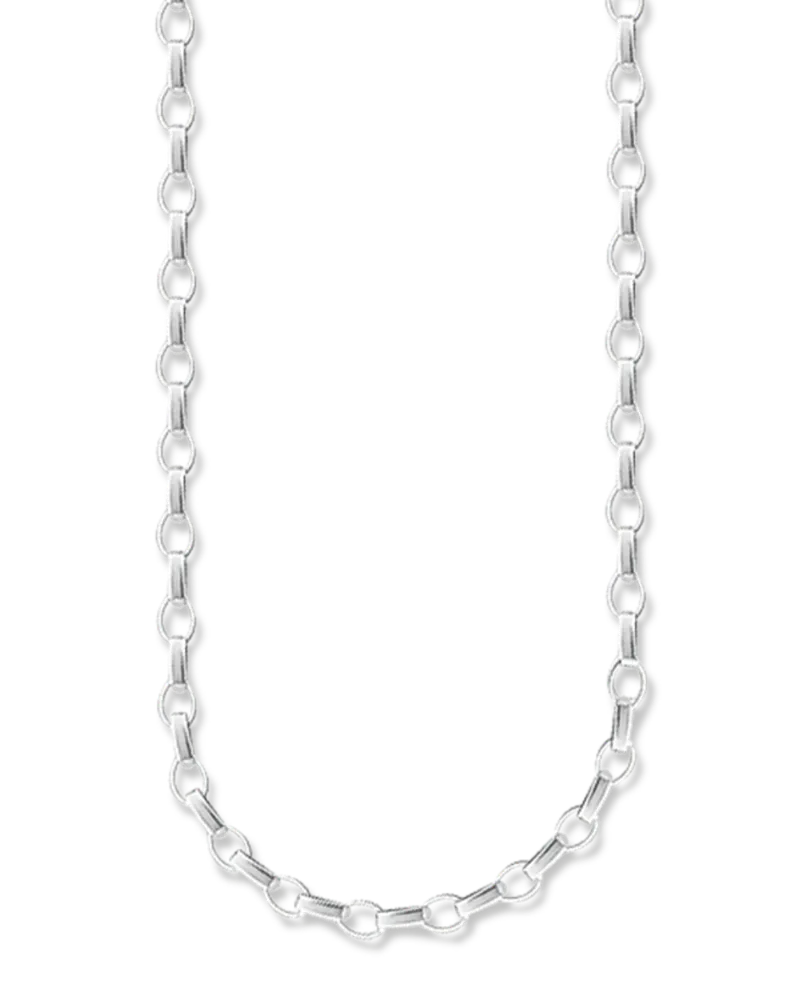 Thomas Sabo Damen Ankerkette Stärke 3 mm, Sterlingsilber, Charm Club Collection Silberfarben