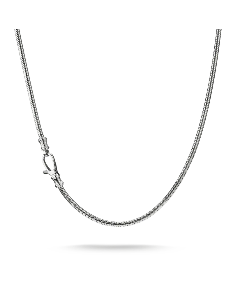 Thomas Sabo Schlangenkette rosa-matt KE2405-S01-53-L55 Edelstahlfarben