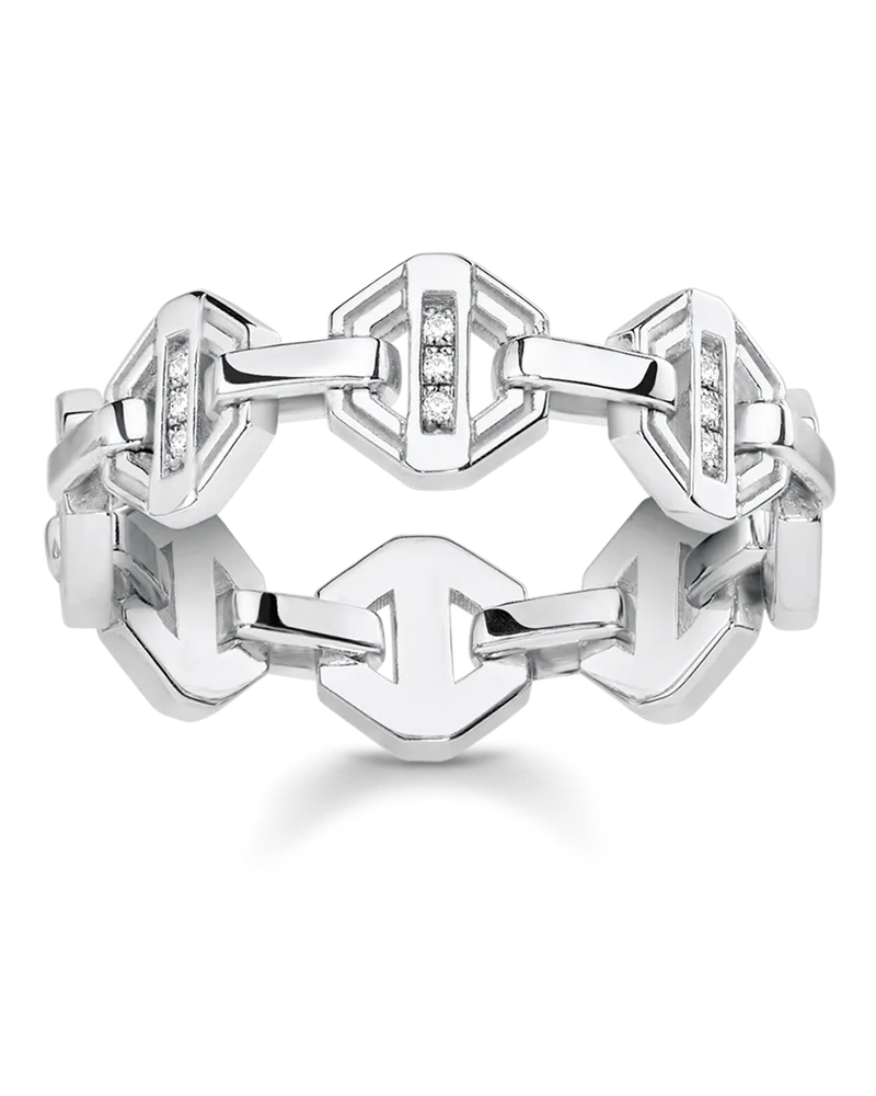 Thomas Sabo Damen Ring Vintage silber, Sterlingsilber Silberfarben
