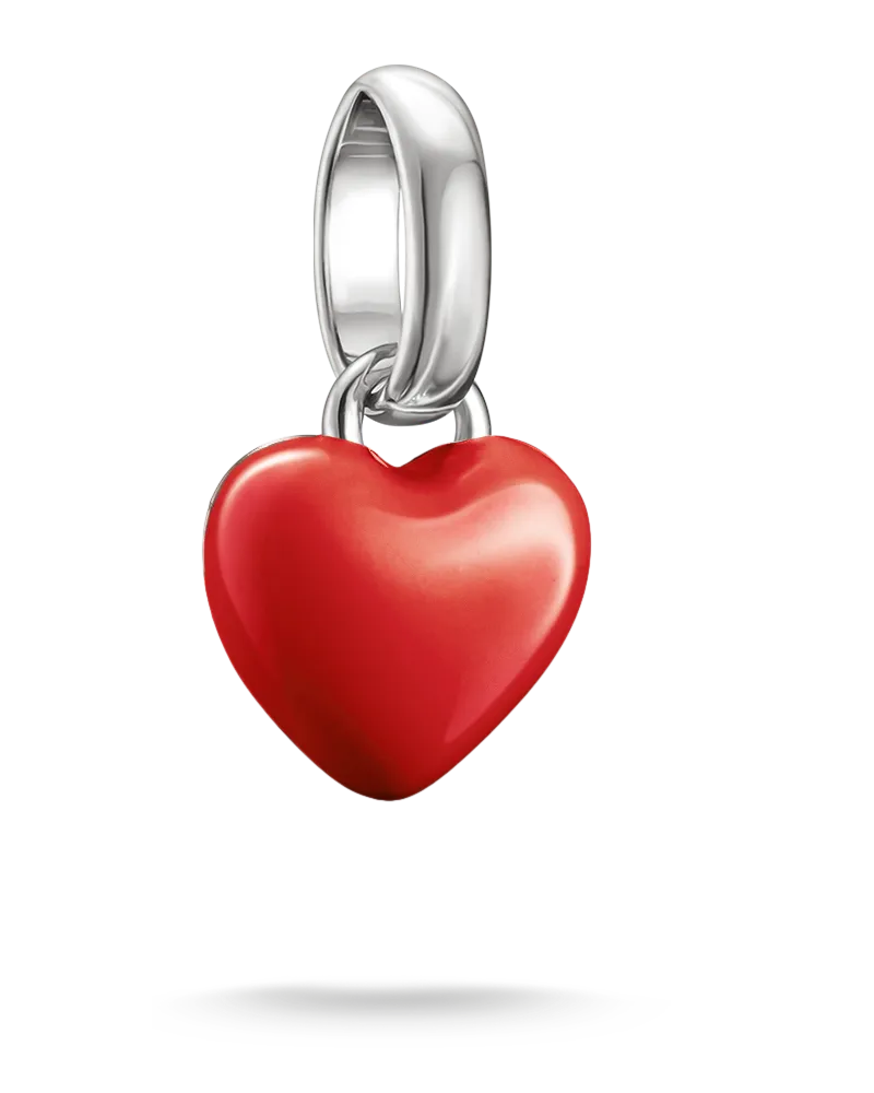 Thomas Sabo Charm rotes Herz – Connect rot CC1368-M02-10 Rot