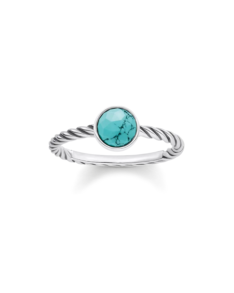 Thomas Sabo Damen Ring Ethno, Sterlingsilber Silberfarben