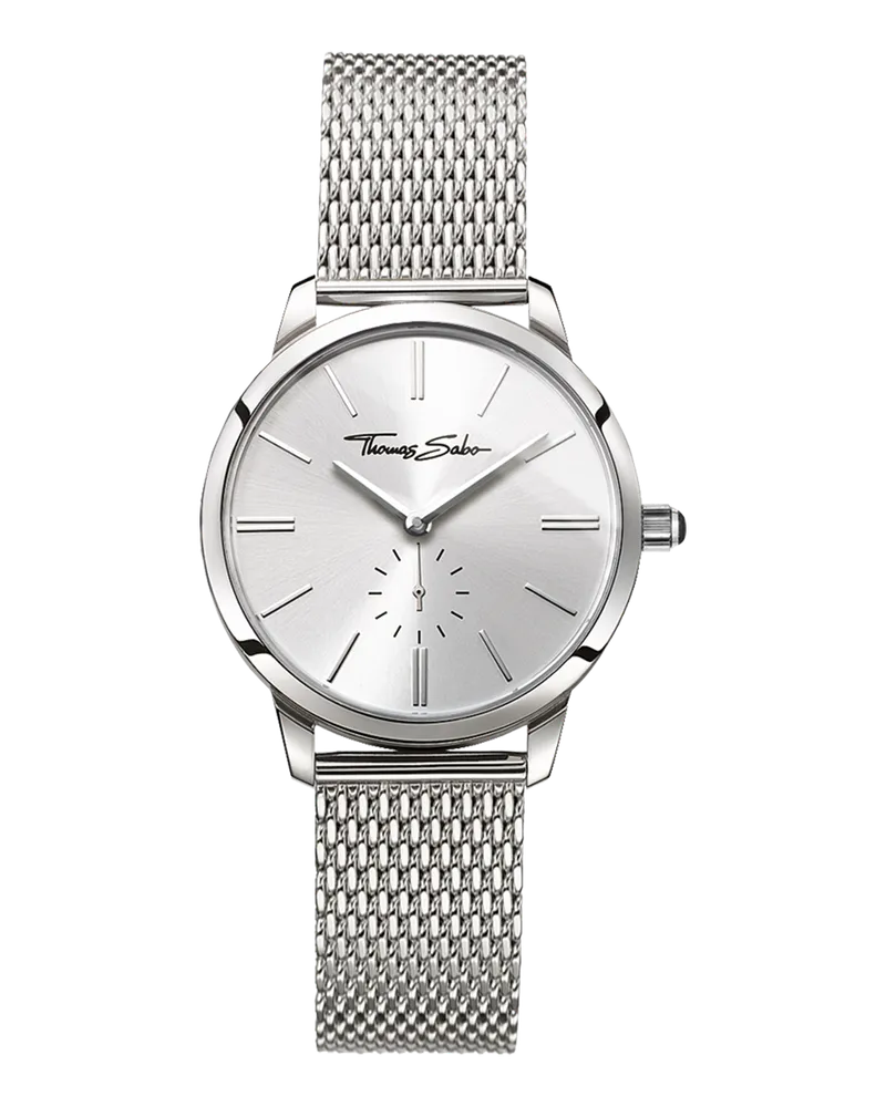 Thomas Sabo Damen Damenuhr Glam Spirit silberfarben, Edelstahl Silberfarben