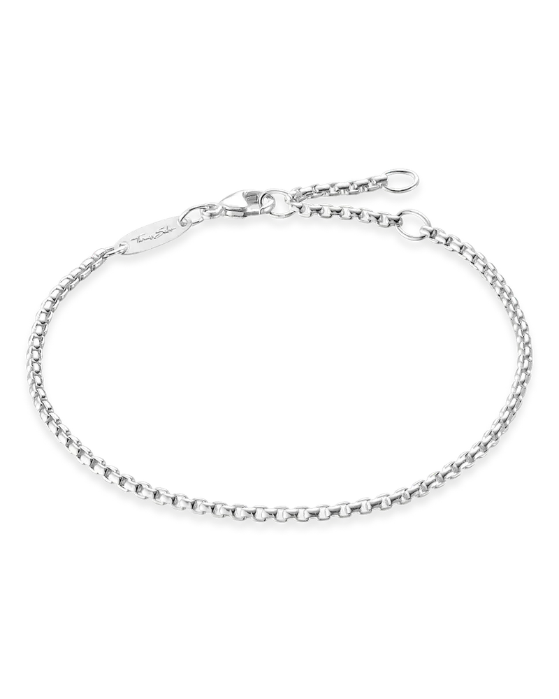 Thomas Sabo Damen Armband klassisch, Sterlingsilber, Glam & Soul Silberfarben