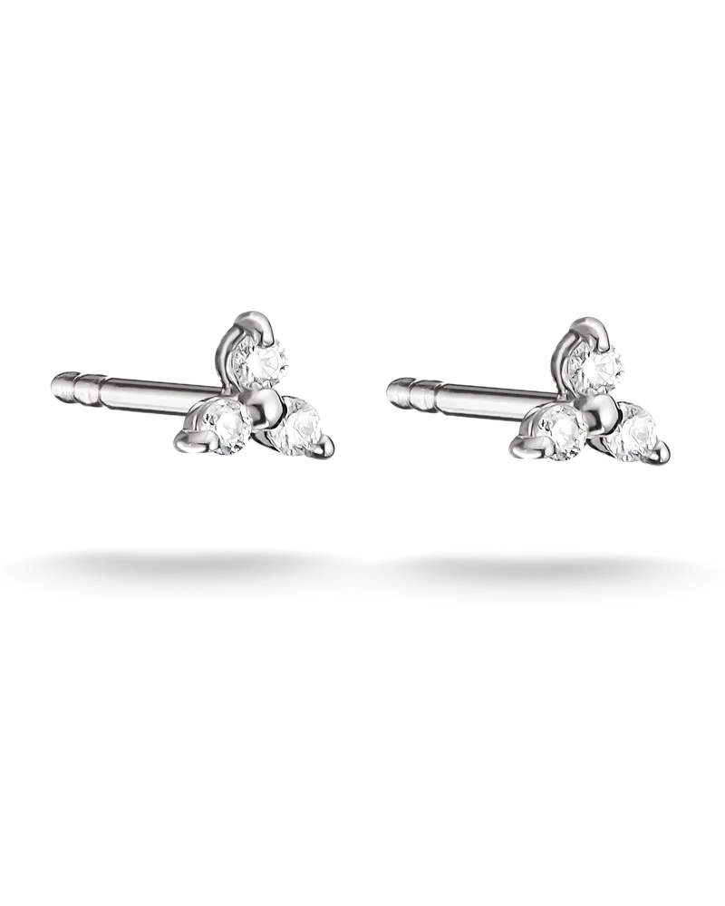Thomas Sabo Ohrstecker mit weißem Zirkonia weiß H2368-051-14 Silberfarben