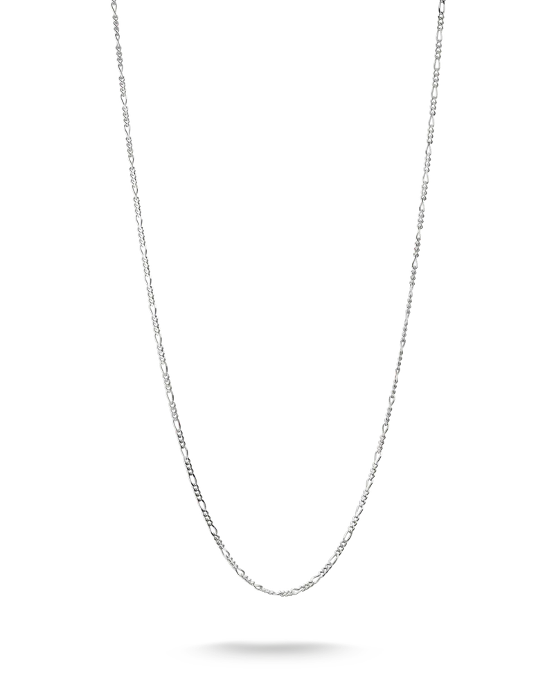 Thomas Sabo Herren Charm-Kette Figaro-Design Silber, Sterlingsilber Silberfarben
