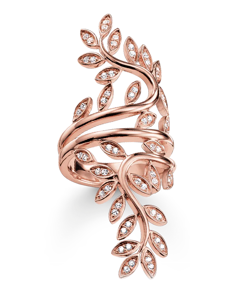 Thomas Sabo Ring Ranken groß Roségoldfarben