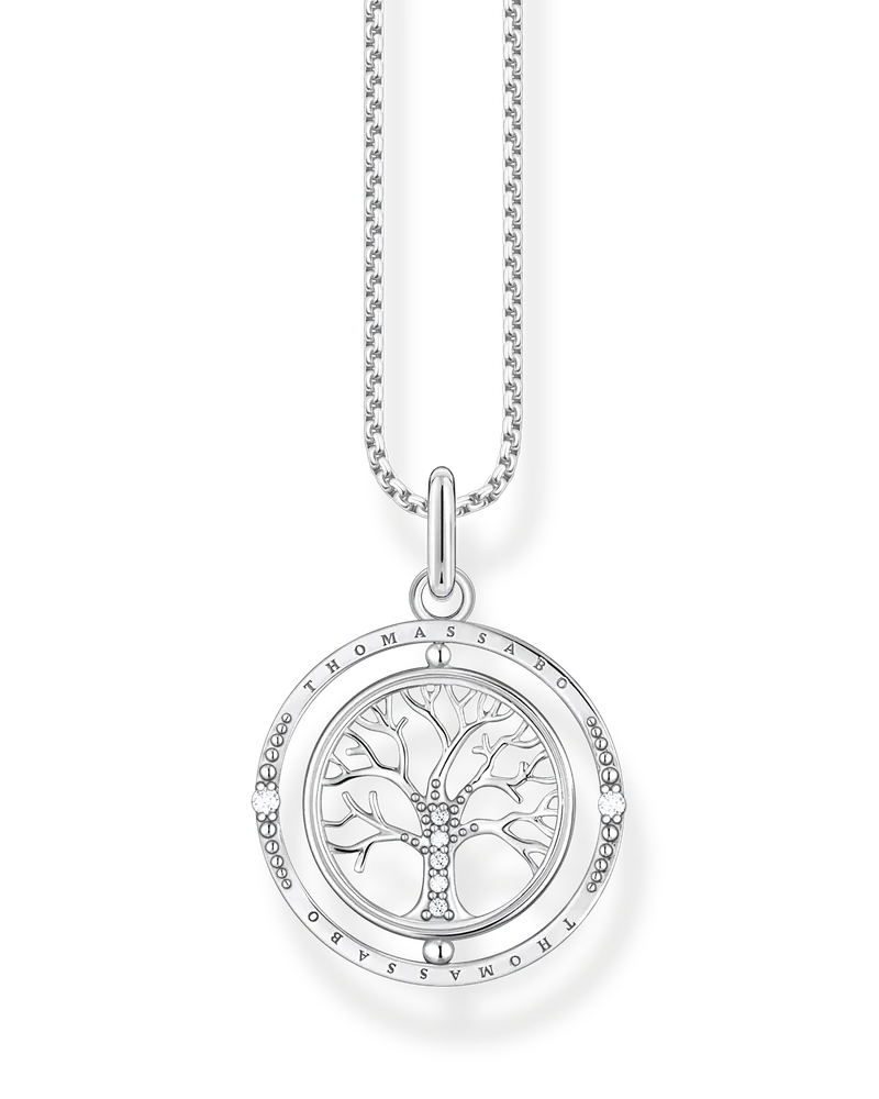Thomas Sabo Damen Kette Tree of Love silber, Sterlingsilber Silberfarben