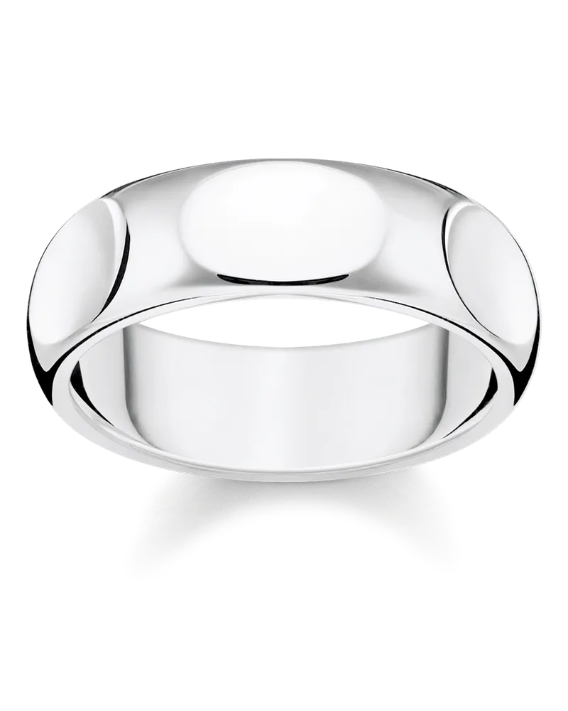 Thomas Sabo Herren Ring Puristisches silber, Sterlingsilber Silberfarben