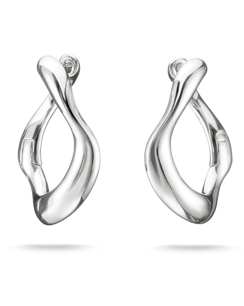 Thomas Sabo Damen Creolen, Sterlingsilber Silberfarben