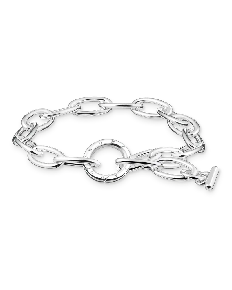 Thomas Sabo Damen Armband Glieder silber, Sterlingsilber Silberfarben