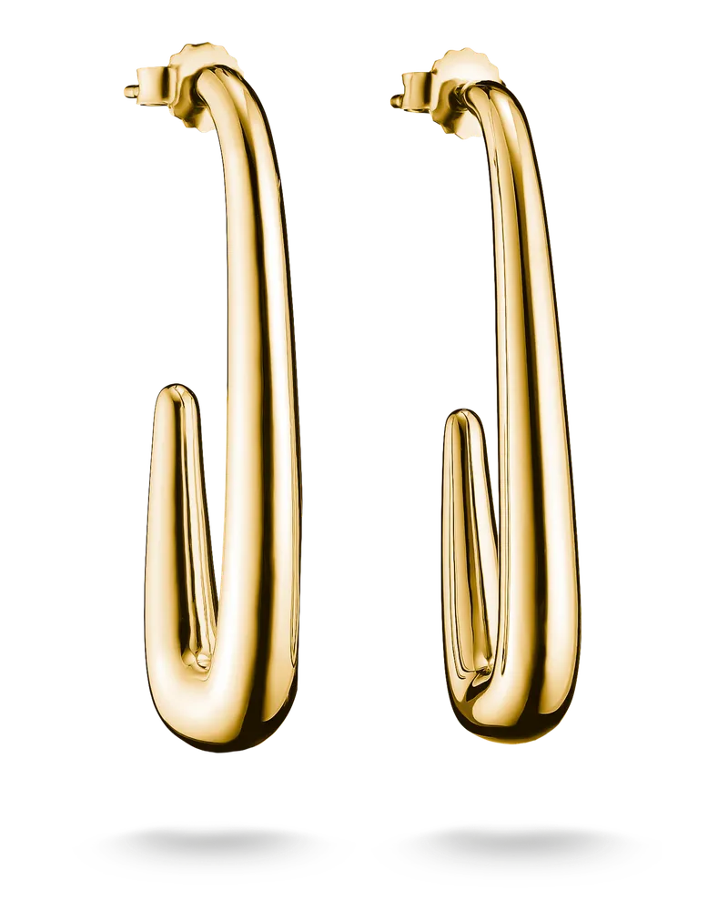Thomas Sabo Damen Ohrringe, M01 Gelbgoldfarben