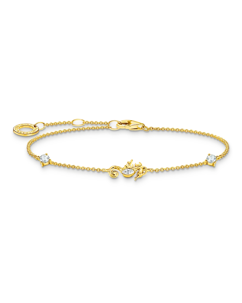 Thomas Sabo Armband Seepferdchen gold Gelbgoldfarben