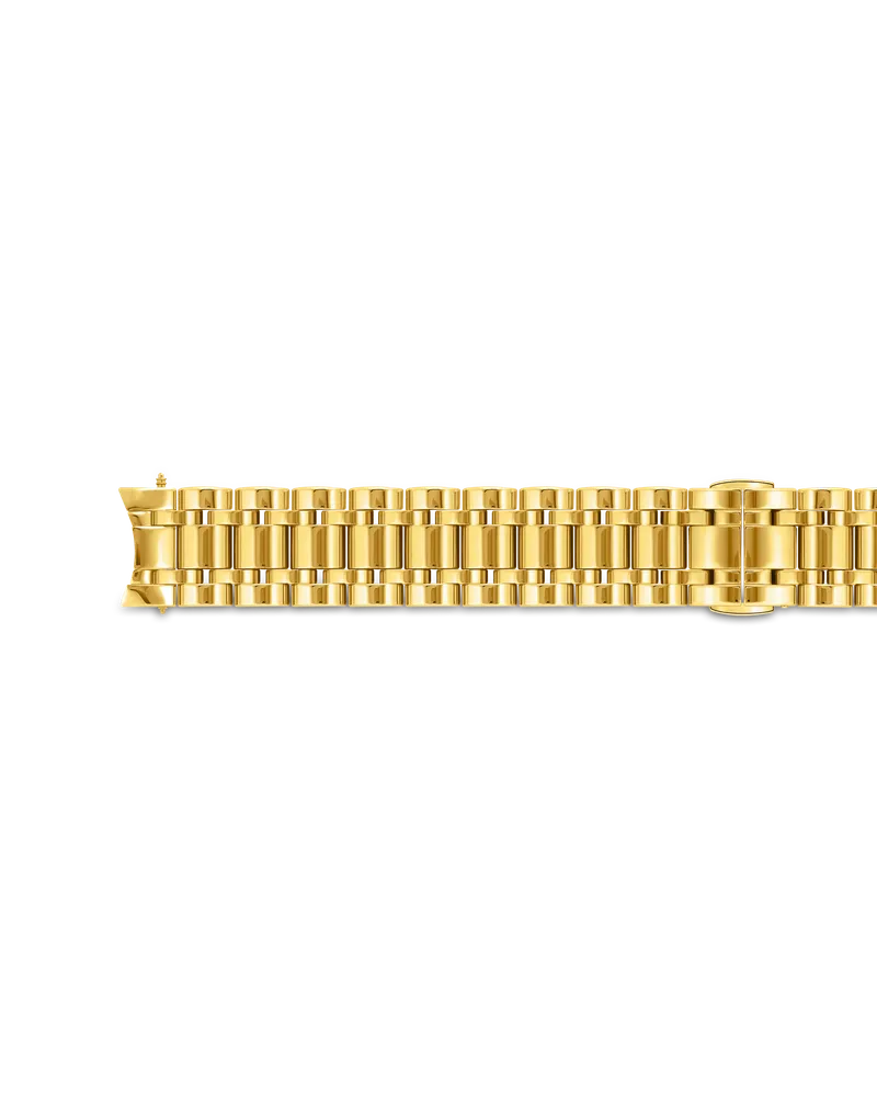 Thomas Sabo Damen Edelstahlarmband 17mm Gold, Edelstahl Gelbgoldfarben