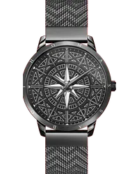 Thomas Sabo Herrenuhr Spirit Cosmos Kompass schwarz Schwarz