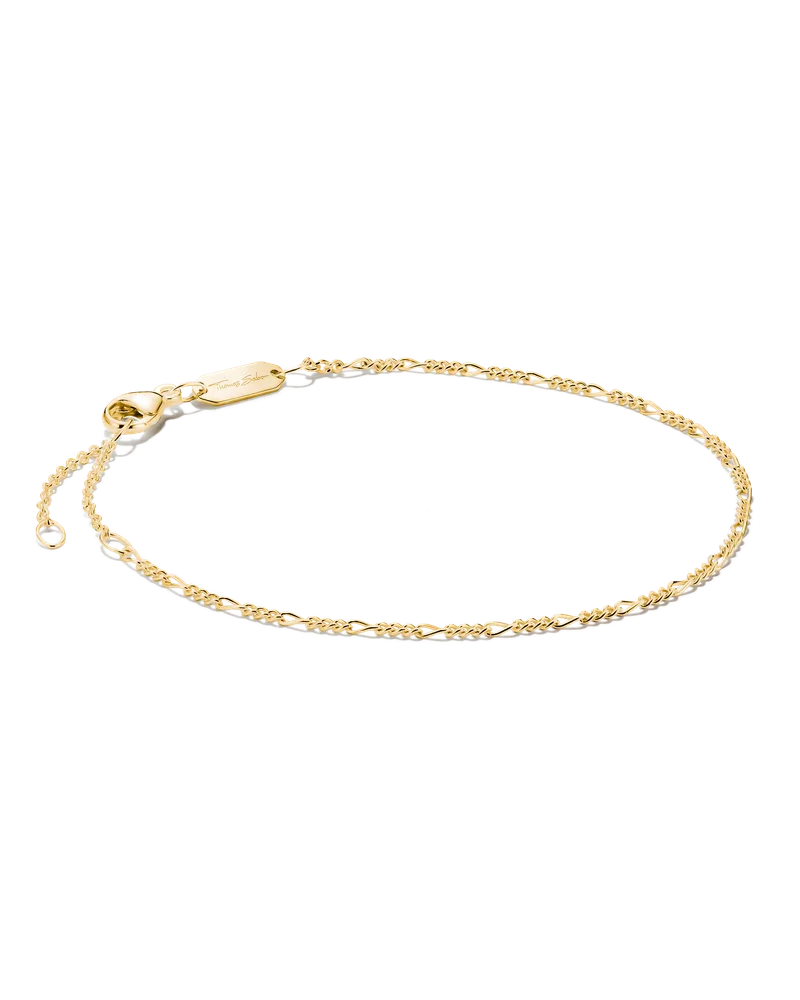 Thomas Sabo Figaroarmband gelbgoldfarben A2207-S02-39-L19V Gelbgoldfarben