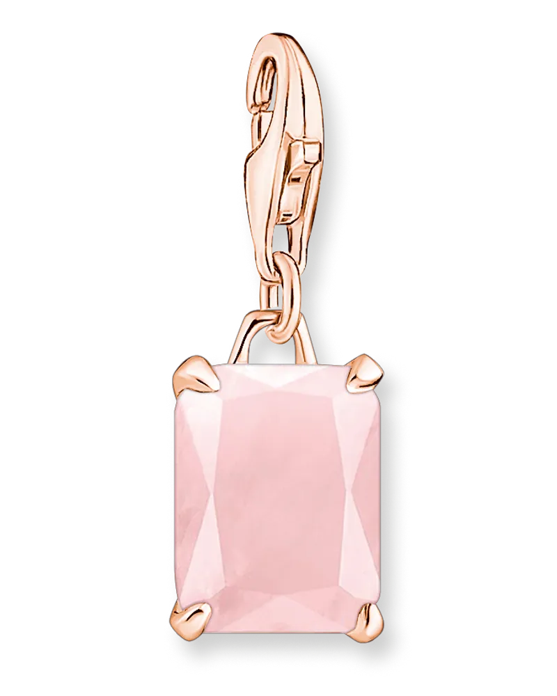 Thomas Sabo Charm-Anhänger Stein rosa Pink