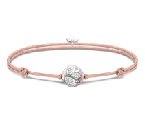 Armband Karma Secret mit rosa Lotusblüte Bead