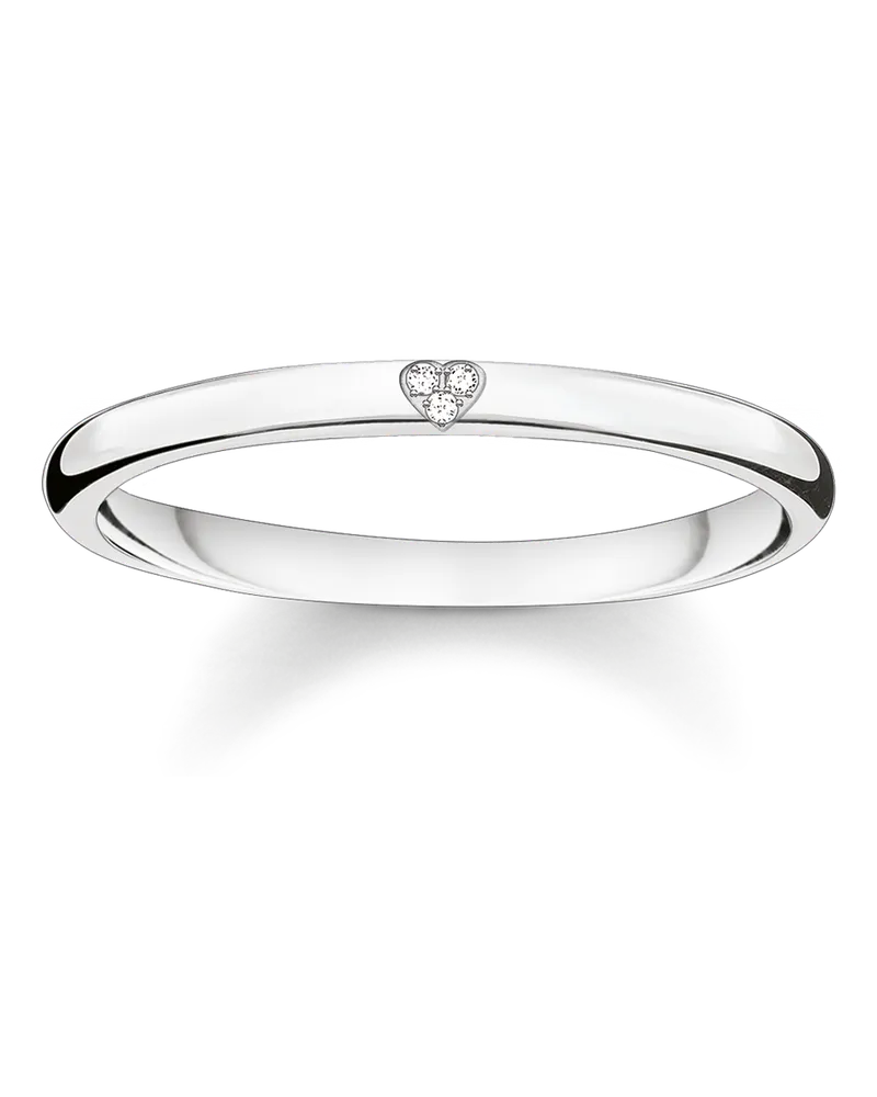 Thomas Sabo Damen Ring, Sterlingsilber Silberfarben