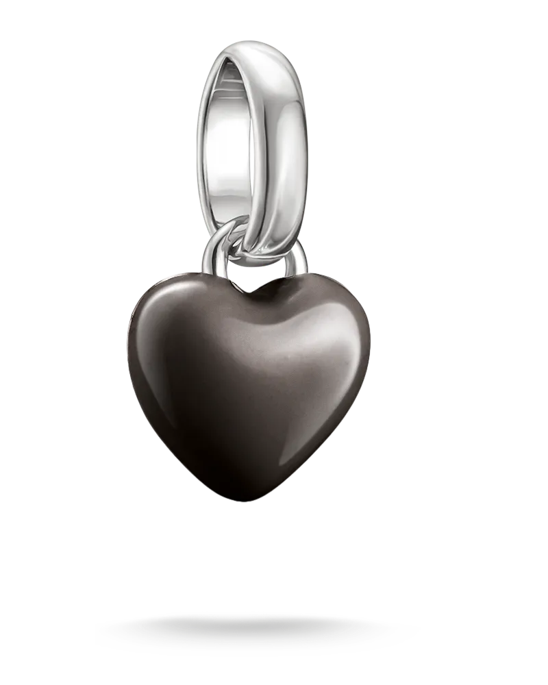 Thomas Sabo Charm schwarzes Herz – Connect schwarz CC1368-M06-11 Schwarz