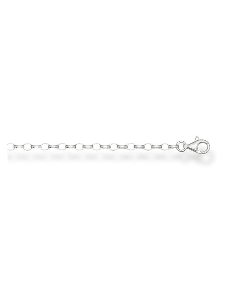 Thomas Sabo Herren Verlängerungskette klassisch, Sterlingsilber Silberfarben