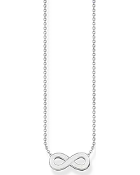 Thomas Sabo Kette mit Infinity-Anhänger Silber Silberfarben