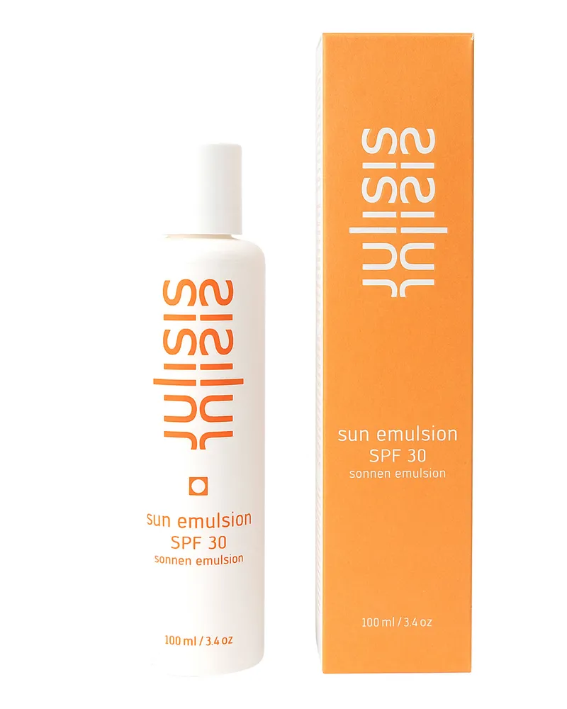 Julisis Sun Emulsion SPF 30 100ml Weiss