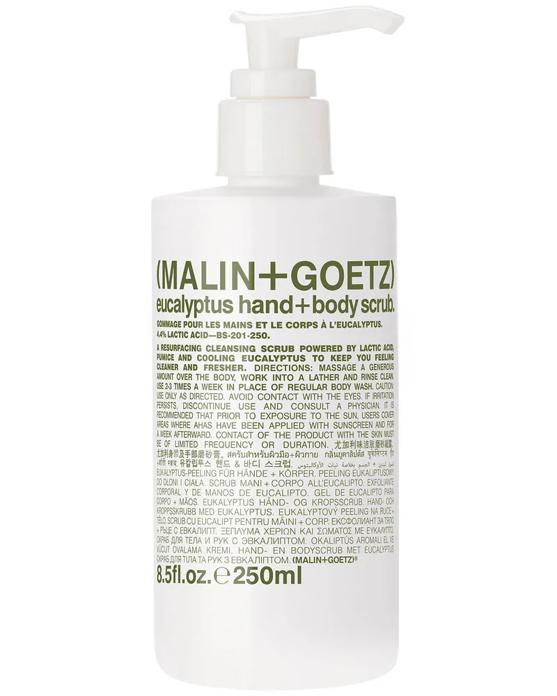 Malin+Goetz Eucalyptus Hand+Body Scrub Weiss